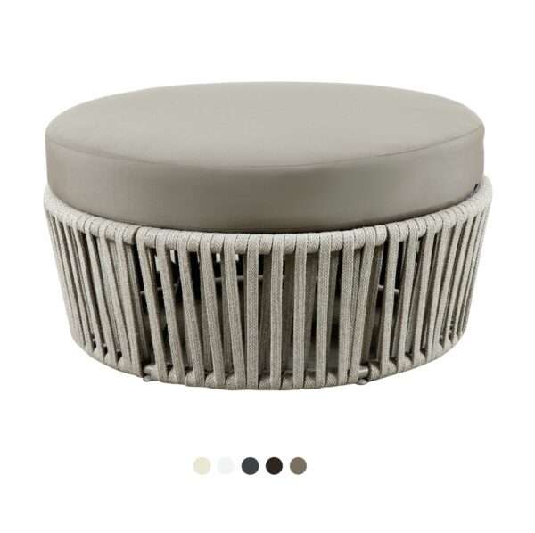 DESIREE ROPE FANGO Pouf