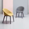 NATURAL GIULIA POP sedia con telaio in legno massello - immagine 2