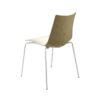 ZEBRA BICOLORE sedia 4 gambe telaio verniciato - immagine 2