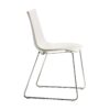 ZEBRA TECNOPOLIMERO sedia a slitta - immagine 2