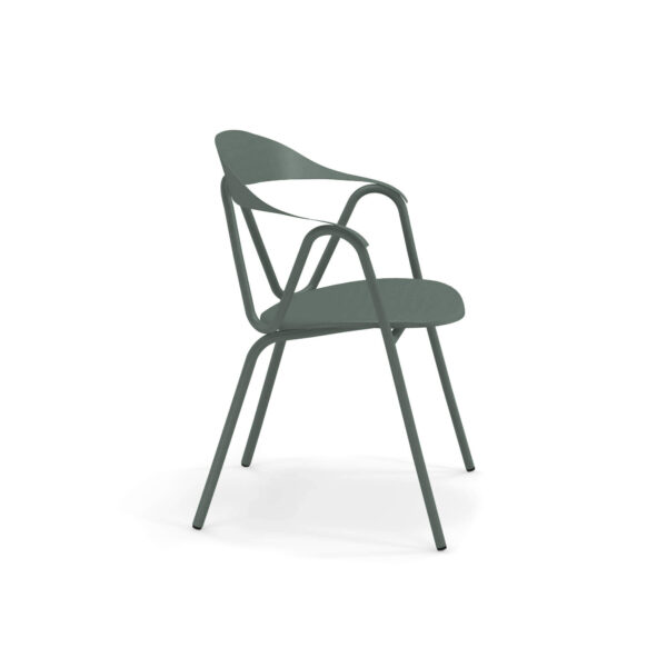 REEF alluminio poltrona con braccioli - immagine 3